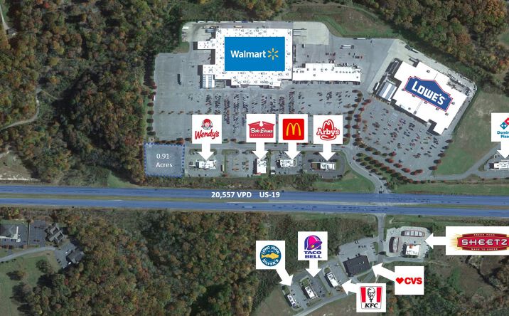 Pictures of Land property located at 46 Fayette Town Center, Fayetteville, WV 25840 for lease - image #1