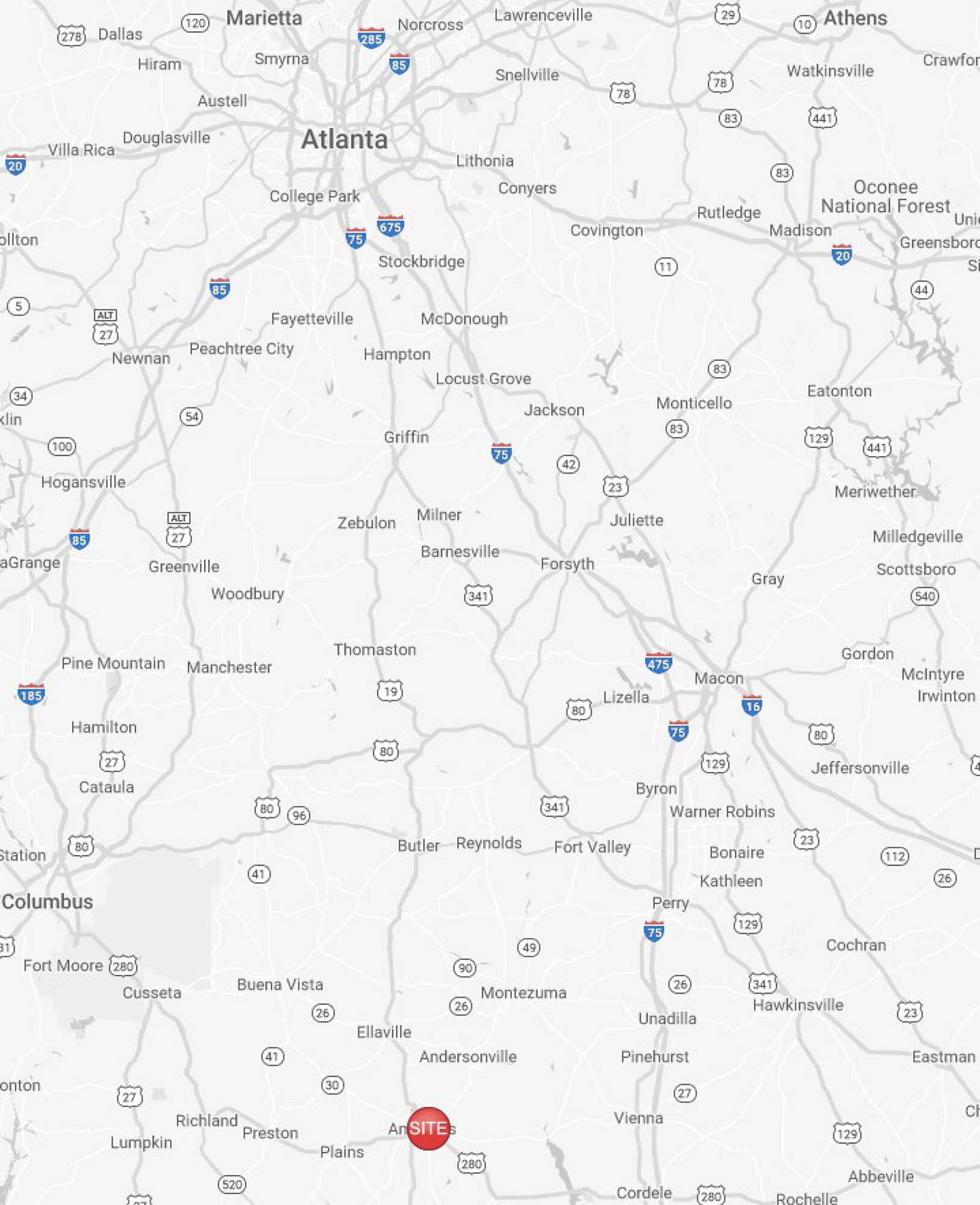 1052 E Forsyth St, Americus, GA 31709