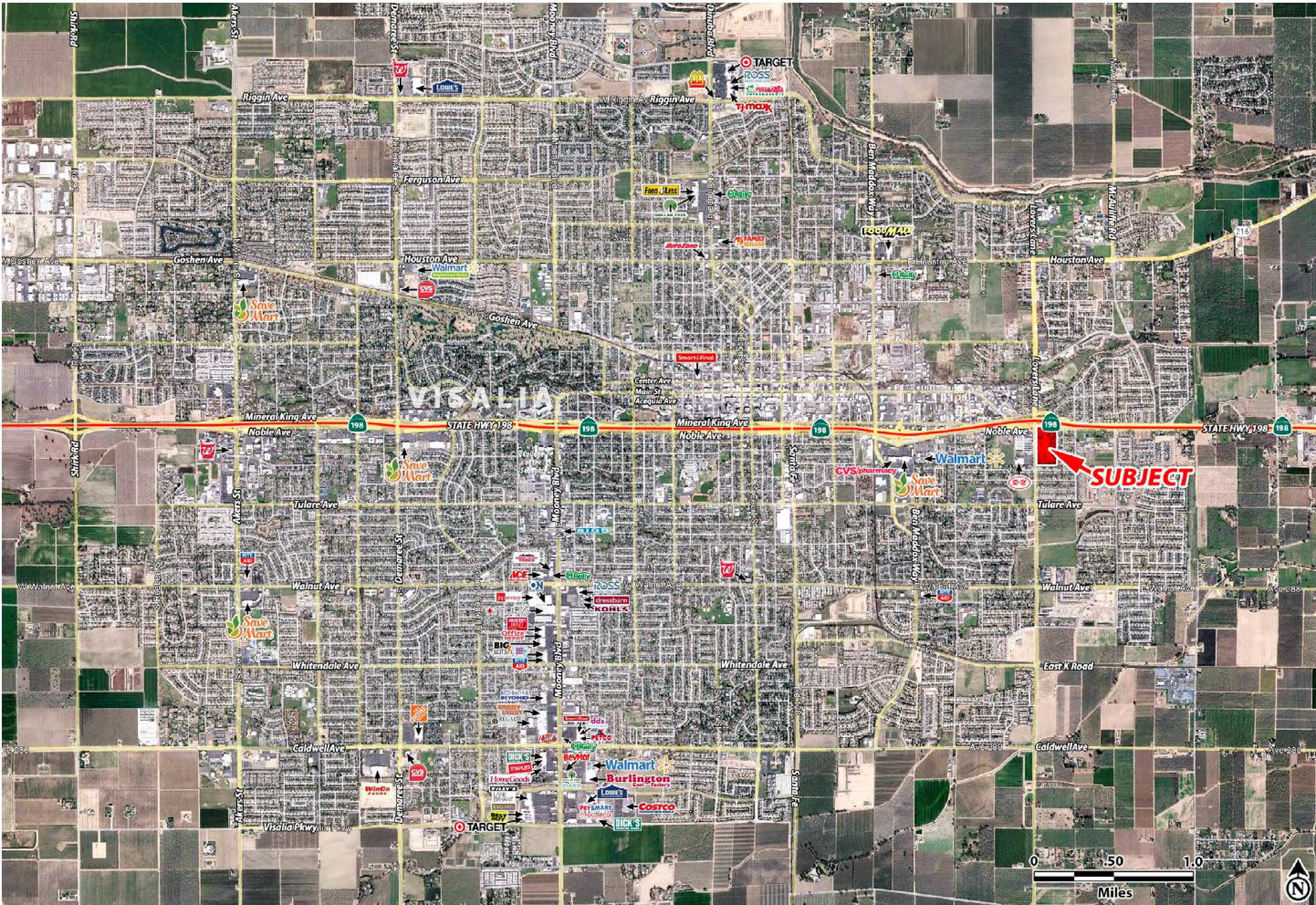 SEC Lovers Lane & Noble Ave., Visalia, CA, Visalia, US 93292