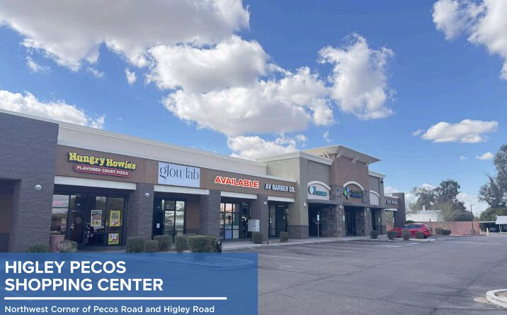 Pictures of Retail property located at Northwest Corner of Pecos Road and Higley Road, Gilbert, AZ 85297 for lease - image #1