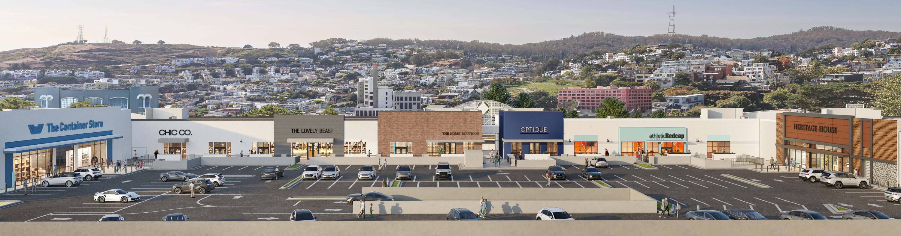 Container Store Proposed for 555 9th Street, San Francisco - San
