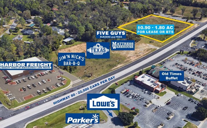 US-80, Statesboro, GA 31408 - Retail Space For Lease - Highway 80 Stateboro