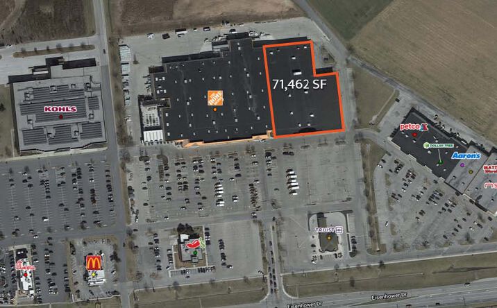 Pictures of Retail property located at 400 Eisenhower Drive, Hanover, PA 17331 for lease - image #1