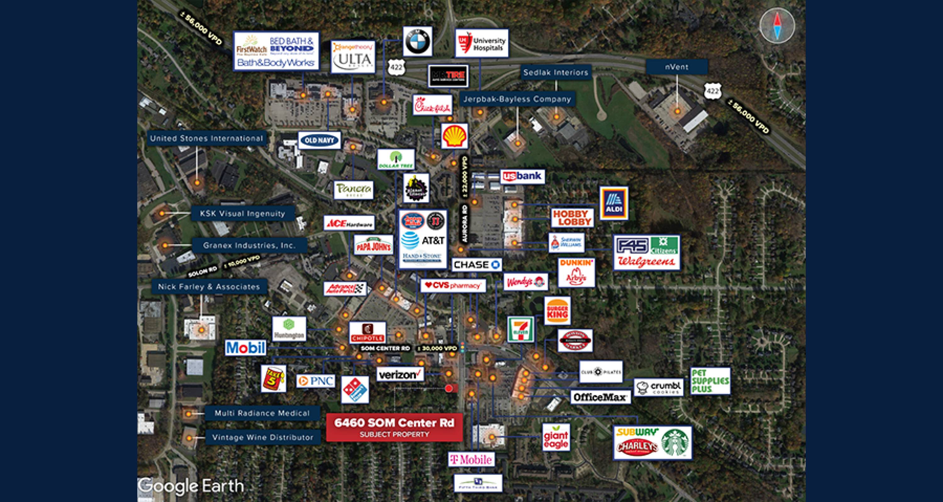6460 SOM Center Road, Solon, OH 44139 Land for Lease 6460 Som Center Road
