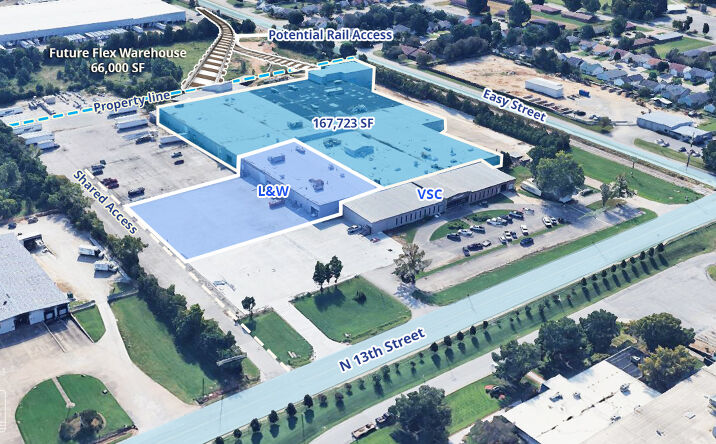 Pictures of Industrial property located at 1315 N 13th St, Rogers, AR 72756 for lease - image #1
