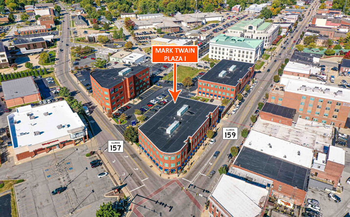 Pictures of Office property located at 101 W Vandalia St, Edwardsville, IL 62025 for lease - image #1