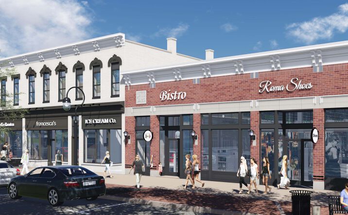 Pictures of Retail, Office, Restaurant property located at 27 W Jefferson Ave, Dowbntown Naperville, IL 60540 for lease - image #1