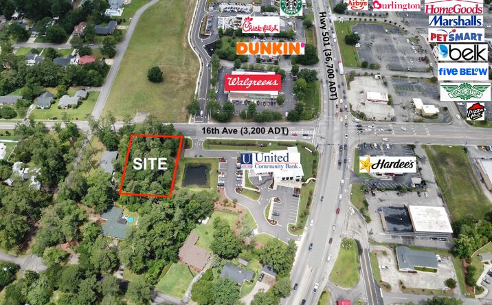 Pictures of Land property located at 16th Ave, Conway, SC 29526 for lease - image #1