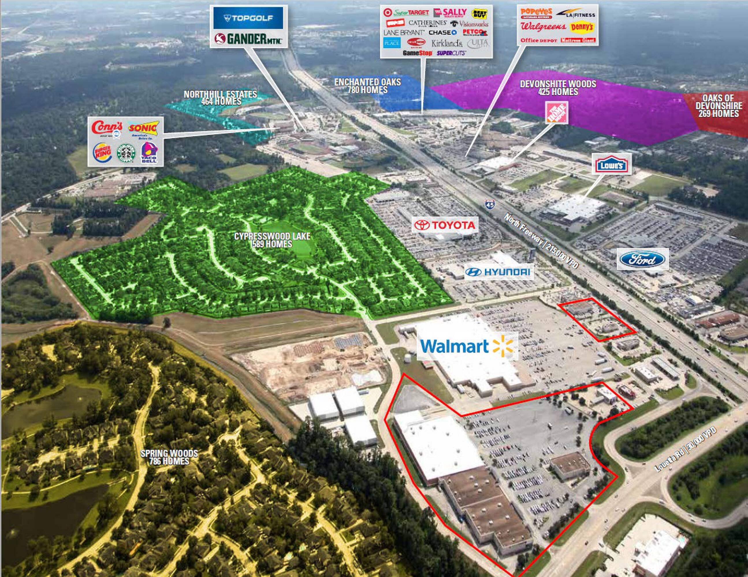 20614 NORTH FWY Spring TX 77373 APN: 1209260020007 | Crexi.com