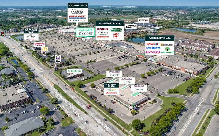 Pictures of Retail, Restaurant property located at 7200 Green Bay Rd, Kenosha, WI 53142 for lease - image #1