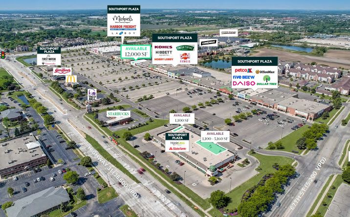 Pictures of Retail, Restaurant property located at 7200 Green Bay Rd, Kenosha, WI 53142 for lease - image #1