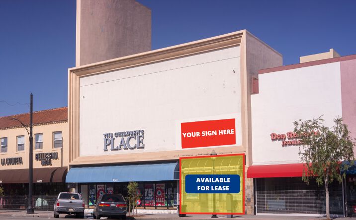 Pictures of Retail property located at 6421 Pacific Blvd, Huntington Park, CA 90255 for lease - image #1