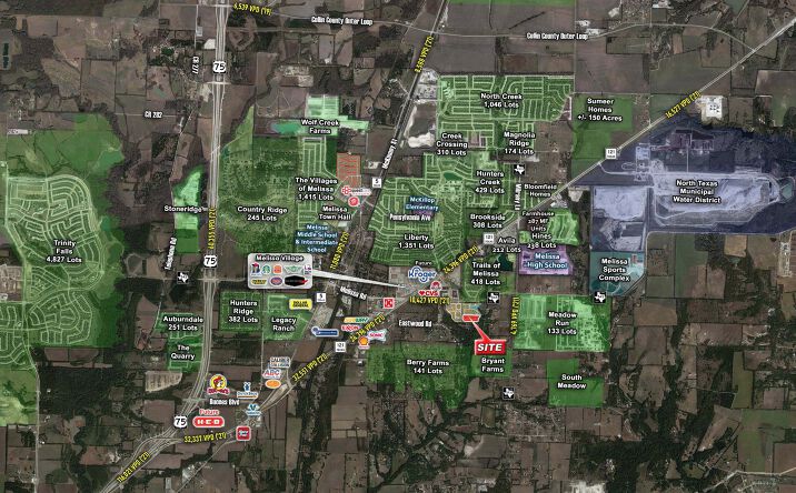 Melissa, TX Land Space For Rent | Commercial Leasing | Crexi.com