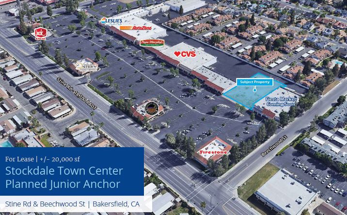 Pictures of Retail property located at Stine Road & Beechwood Street, Bakersfield, CA, Bakersfield, CA 93309 for lease - image #1
