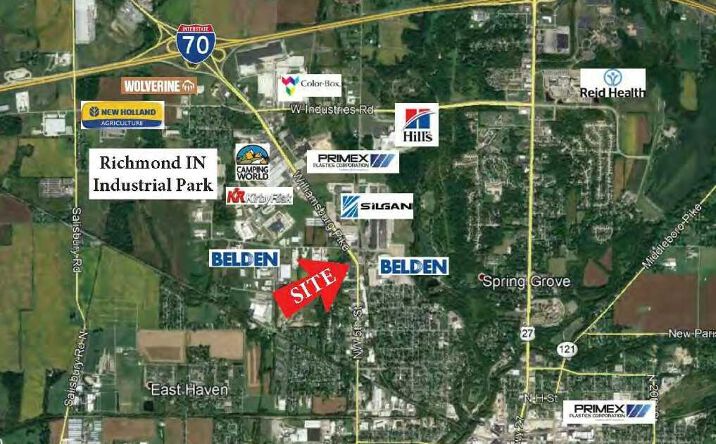 Pictures of Retail property located at 1530 NW 5th St, Richmond, IN 47374 for lease - image #1