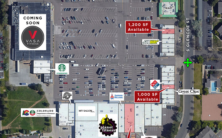Pictures of Retail property located at 5030-5290 E Arapahoe Rd, Centennial, CO 80122 for lease - image #1