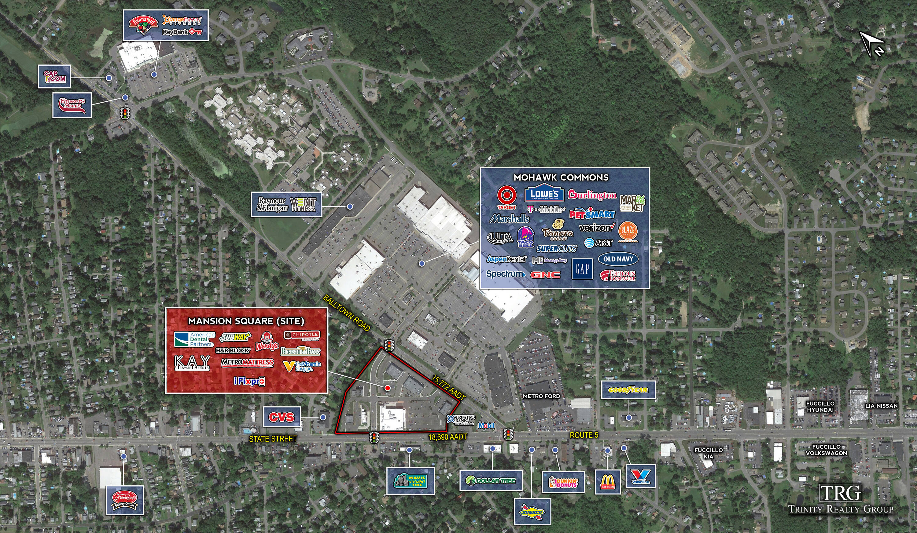 445 Balltown Rd, Niskayuna, NY 12309 Retail Space for Lease Mansion