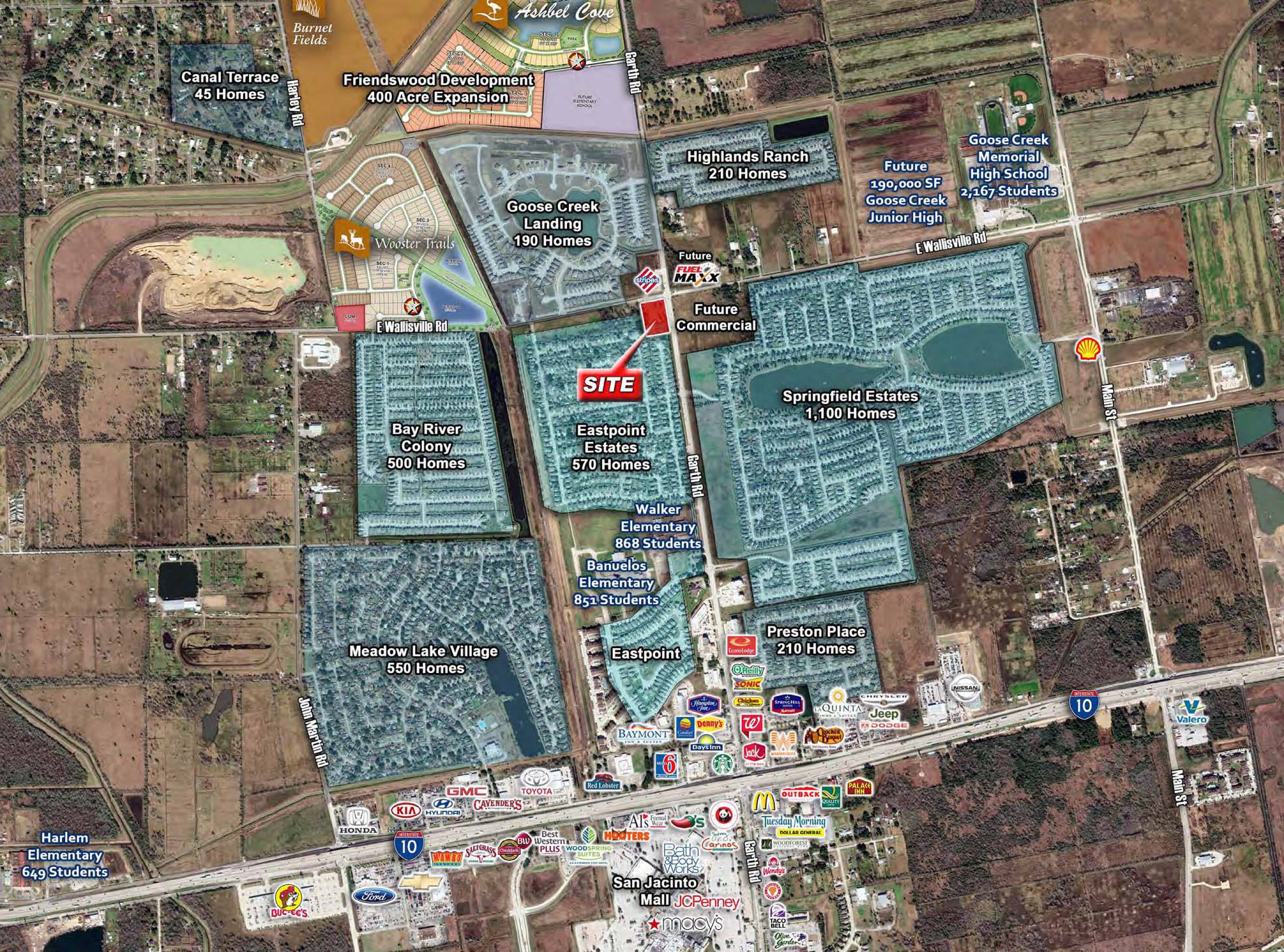 SWC E Wallisville Rd & Garth Rd, Baytown, TX 77521