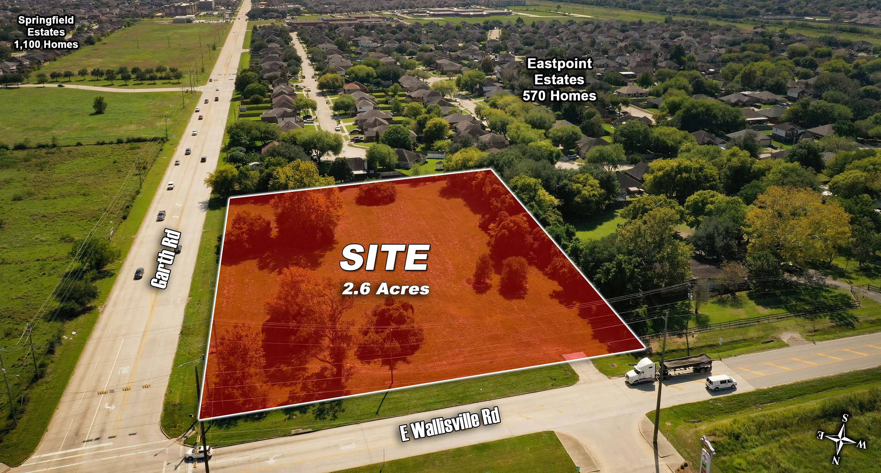 SWC E Wallisville Rd & Garth Rd, Baytown, TX 77521