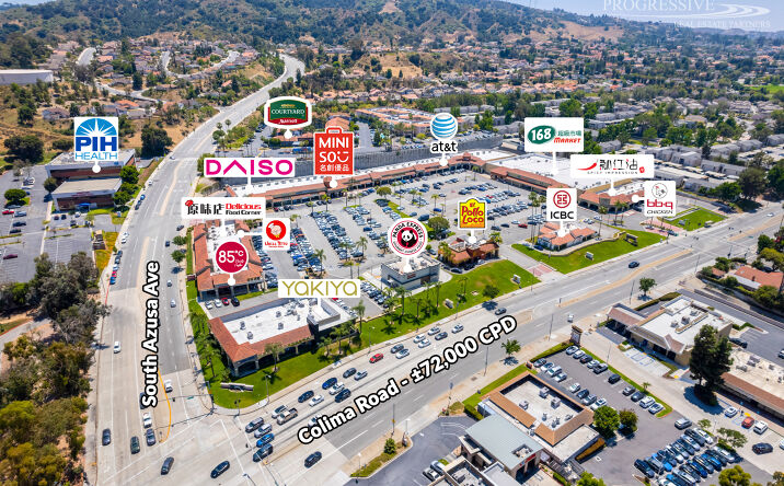 Pictures of Retail property located at 17120 Colima Rd, Hacienda Heights, CA 91745 for lease - image #1
