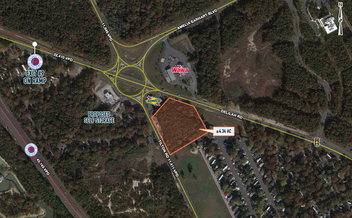 Pictures of Land property located at 6503 Delilah Rd, Egg Harbor Township, NJ 08234 for lease - image #1