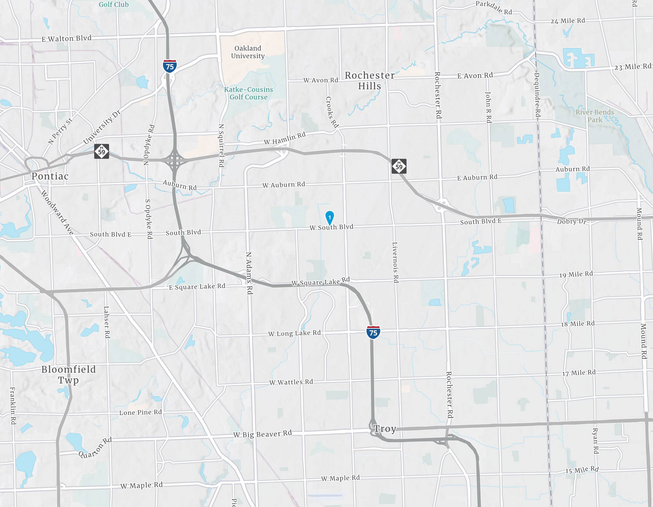 2191 South Blvd, Auburn Hills, MI 48326