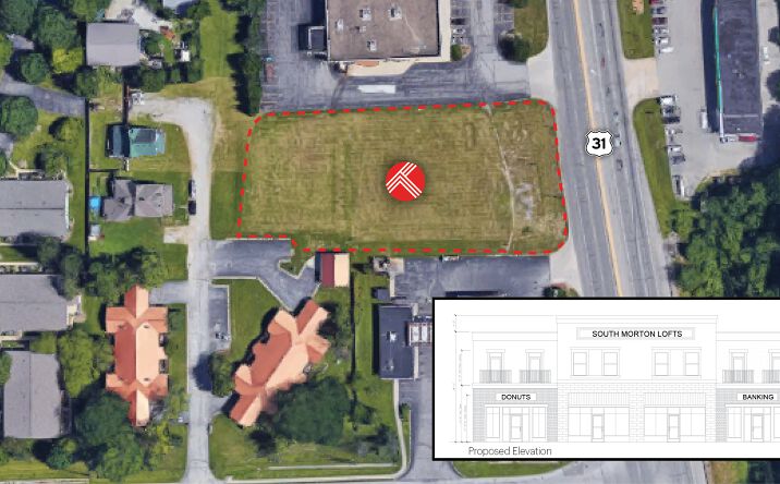 Pictures of Retail, Land property located at 100 S Morton St, Franklin, IN 46131 for lease - image #1