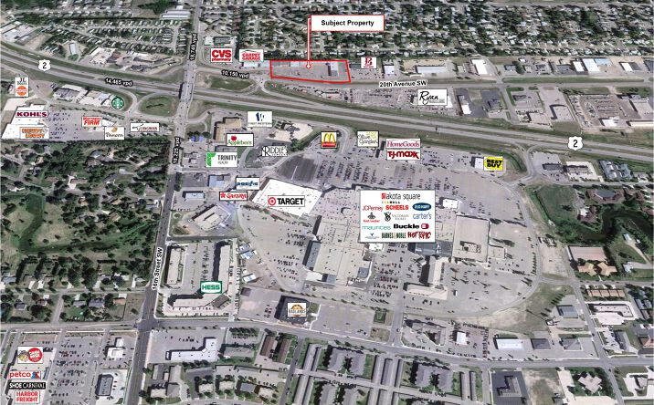Pictures of Office property located at 1408 20th Ave SW, Minot, ND 58701 for lease - image #1