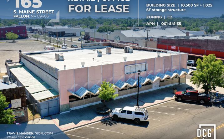 Pictures of Office, Retail property located at 165 S Maine St, Fallon, NV 89406 for lease - image #1
