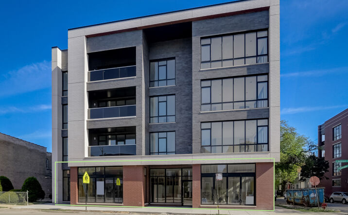 Pictures of Retail, Office, Restaurant property located at 3700 W Belmont Ave, Chicago, IL 60618 for lease - image #1