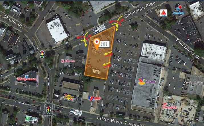 Pictures of Retail property located at 7139 Columbia Pike, Annandale, VA 22003 for sales - image #1