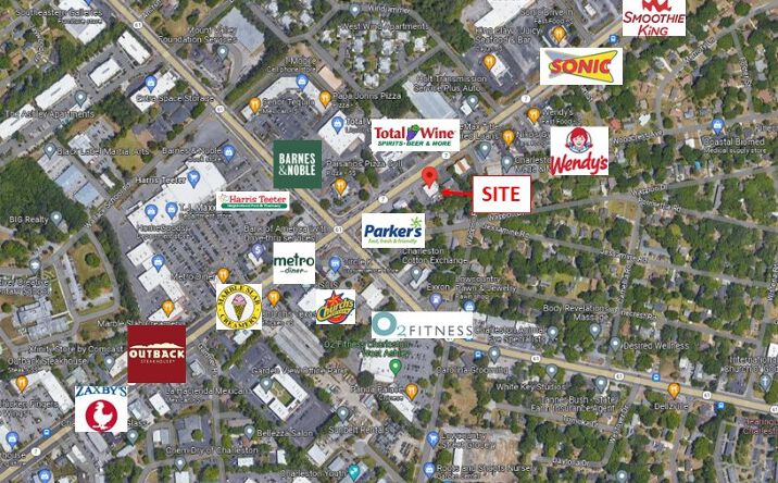Pictures of Retail property located at 1749 Sam Rittenberg Blvd, Charleston, SC 29407 for lease - image #1