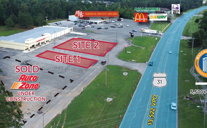 Pictures of Land property located at 760 Main St NE, Hanceville, AL 35077 for lease - image #1