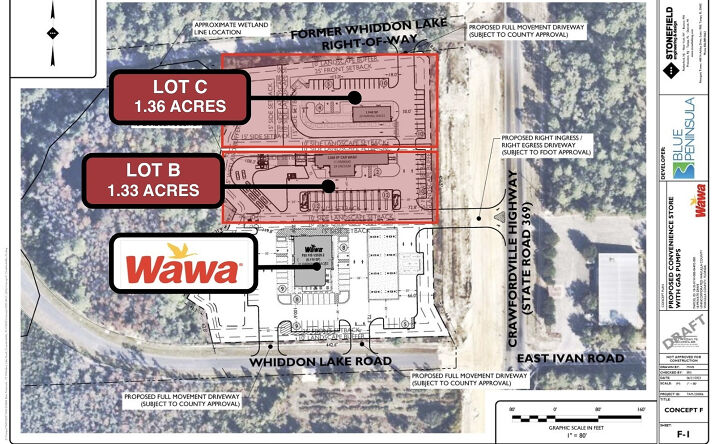 Pictures of Land property located at Crawfordville Hwy, Crawfordville, FL 32327 for lease - image #1