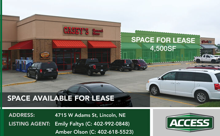 Pictures of Retail property located at 4715 W Adams St, Lincoln, NE 68524 for lease - image #1