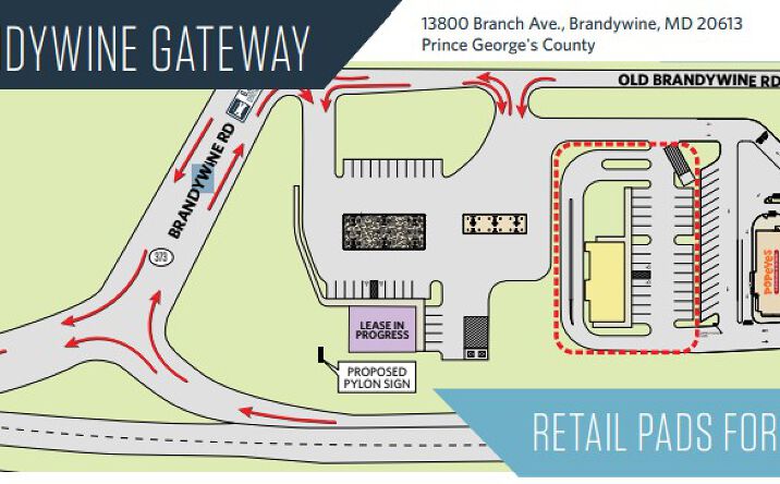 Pictures of Retail property located at 13800 Branch Ave, Brandywine, MD 20613 for lease - image #1