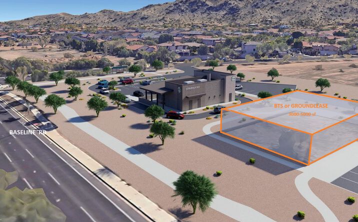 Pictures of Retail, Office, Land property located at SWC Baseline Rd & 32nd St, Phoenix, AZ 85042 for lease - image #1