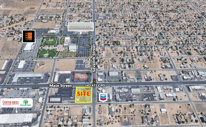 Pictures of Land property located at 15901 Main St, Hesperia, CA 92345 for lease - image #1