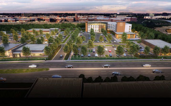 Pictures of Land property located at SWC of 115th Street and Nall Avenue, Overland Park, KS 66211 for lease - image #1