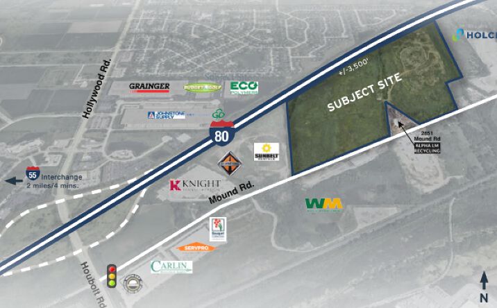 Pictures of Land property located at Mound Rd, Joliet, IL 60436 for lease - image #1