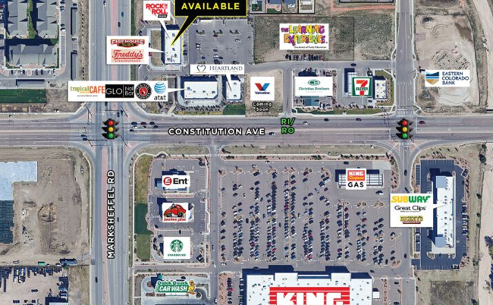 Pictures of Retail property located at 7875 Silicon Heights, Colorado Springs, CO, Colorado Springs, CO 80922 for lease - image #1