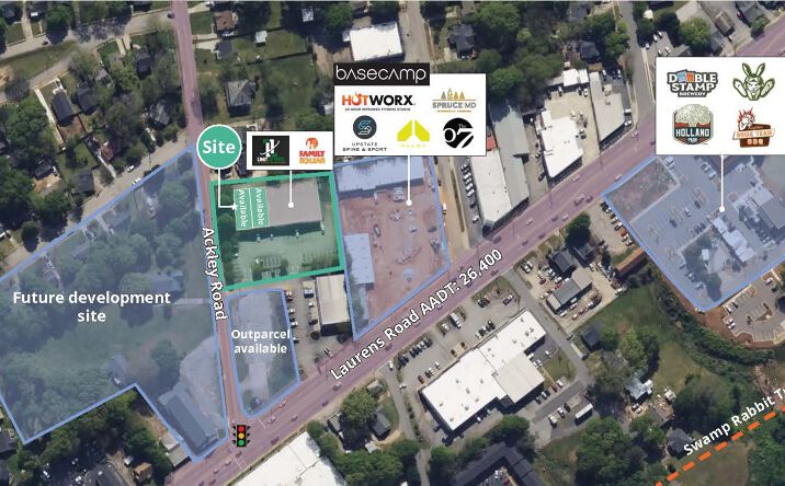 Pictures of Retail property located at 1016 Laurens Rd, Greenville, SC 29607 for lease - image #1