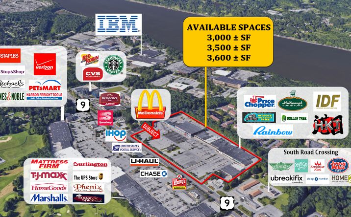 Pictures of Retail, Office, Restaurant property located at 2585 South Rd, Poughkeepsie, NY 12601 for lease - image #1