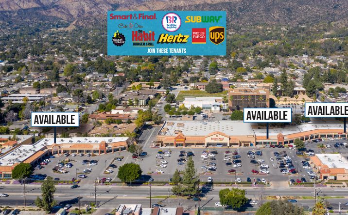 Pictures of Retail property located at 1193-1247 Huntington Dr, Duarte, CA 91010 for lease - image #1