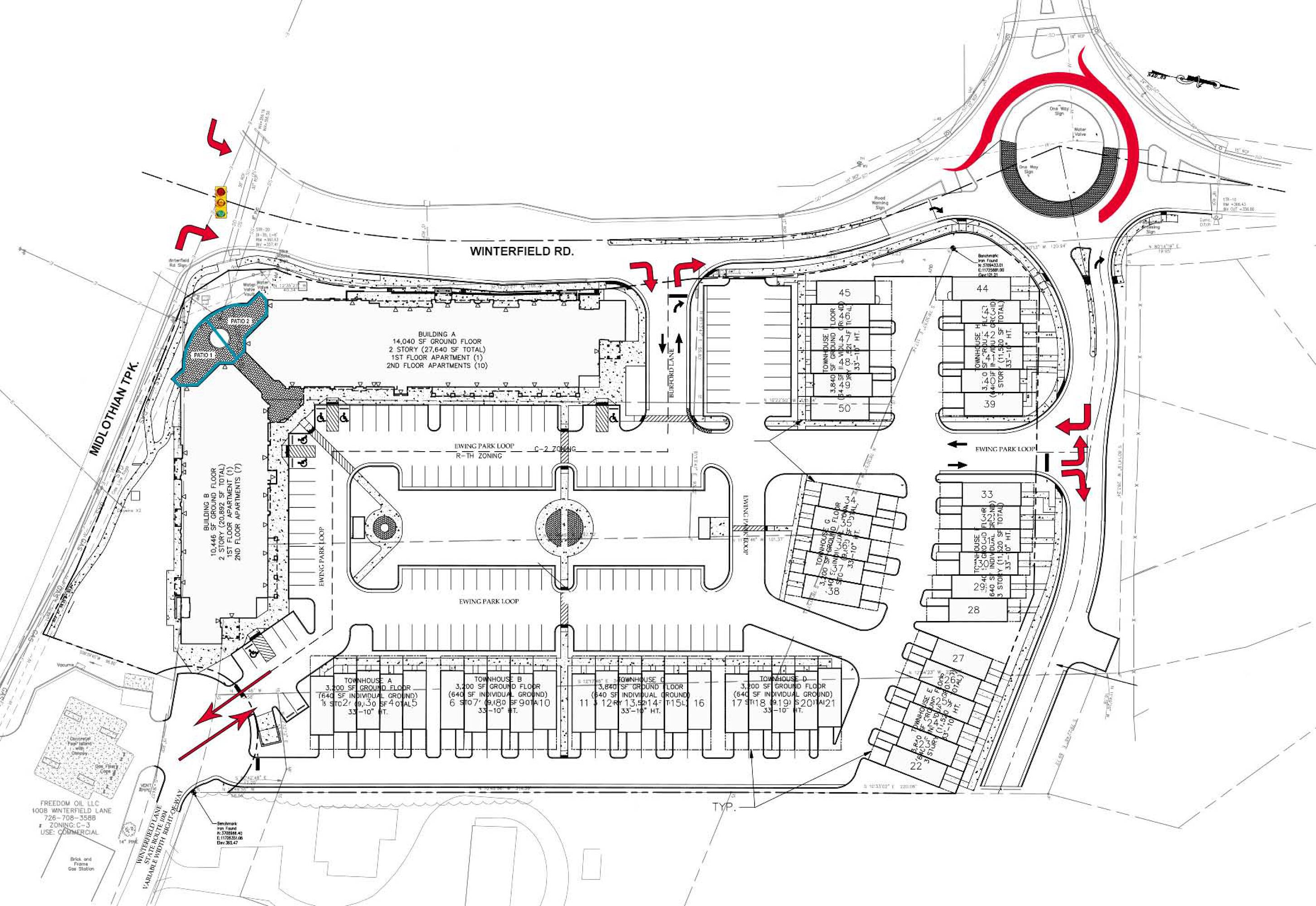 Midlothian Turnpike & Winterfield Road, Midlothian, VA 23114