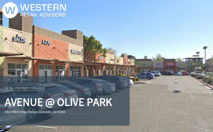 Pictures of Retail property located at 5814 W Olive Ave, Glendale, AZ 85302 for lease - image #1