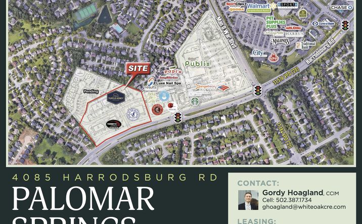 Pictures of Retail, Land property located at 4085 Harrodsburg Rd, Lexington, KY 40513 for lease - image #1