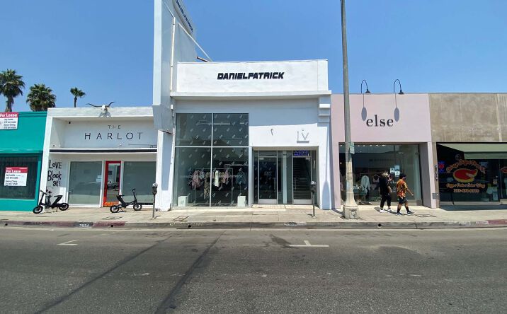 Pictures of Retail, Office property located at 7969 Melrose Ave, West Hollywood, CA 90046 for lease - image #1