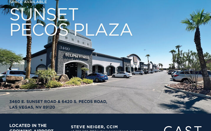Pictures of Retail property located at 3460 E. Sunset Road & 6420 S. Pecos Road, Las Vegas, NV 89120 for lease - image #1