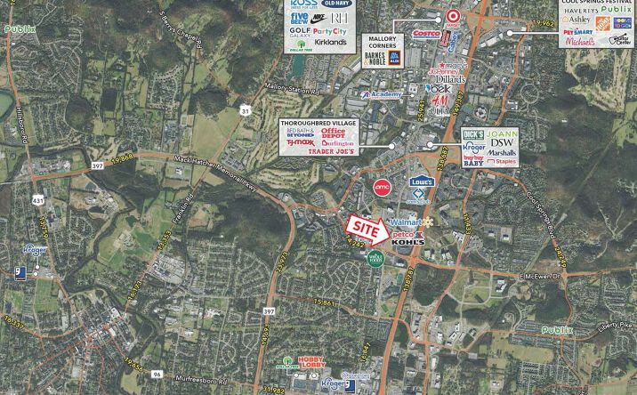Pictures of Land property located at 300 Spring Creek Dr, Franklin, TN 37067 for lease - image #1